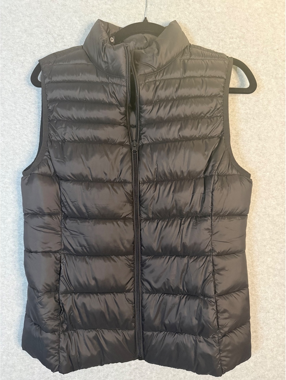 NWT Rokka & Rolla Light Weight Puffer Vest Black Size Medium